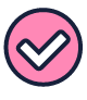 Icon - Pink - Circle Check Mark