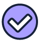 Icon - Purple - Circle Check Mark